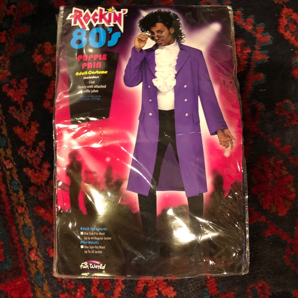 Purple pain costume